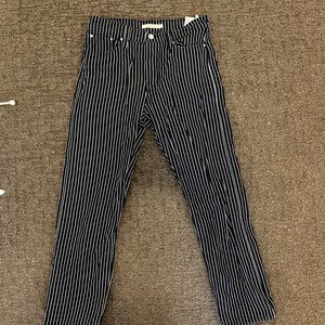 Levi wedge straight jeans